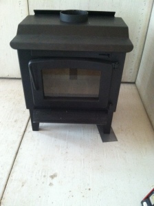 our little wood stove